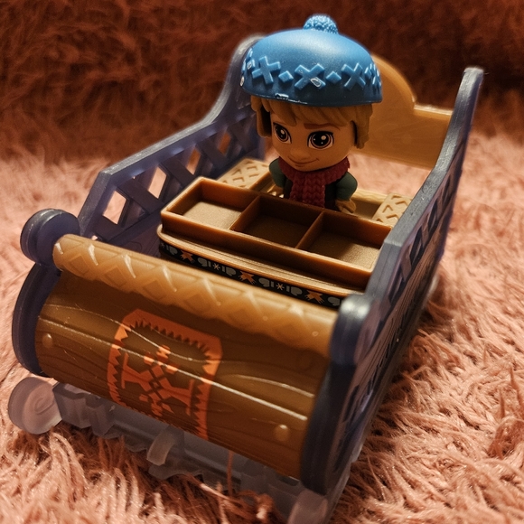 Kristoff and Olaf | Frozen | Toy | Collectible | Sled | Series 2 | Disney - Picture 2 of 10